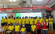 青鸟助残志愿者服务队前往吴宁街道残疾人之家开展趣味志愿活动